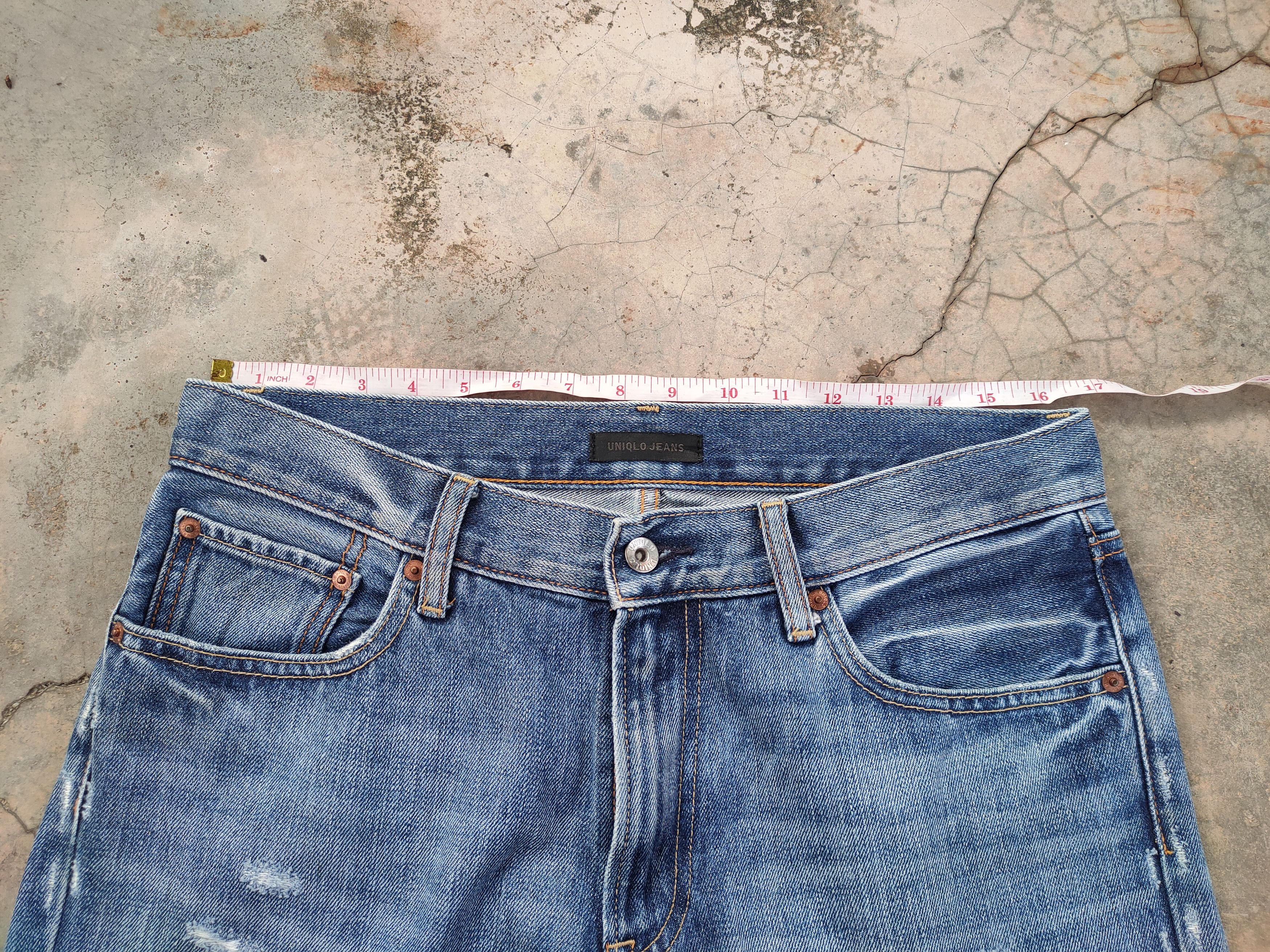 Japanese Brand VINTAGE JAPANESE FADED DISTRESSED DENIM JEAN PANTS Size US 33 - 4 Thumbnail