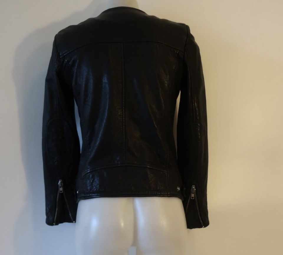 Isabel Marant Etoile Isabel Marant Etoile Black Leather Moto Jacket 36 US/4 Size XS / US 0-2 / IT 36-38 - 13 Thumbnail