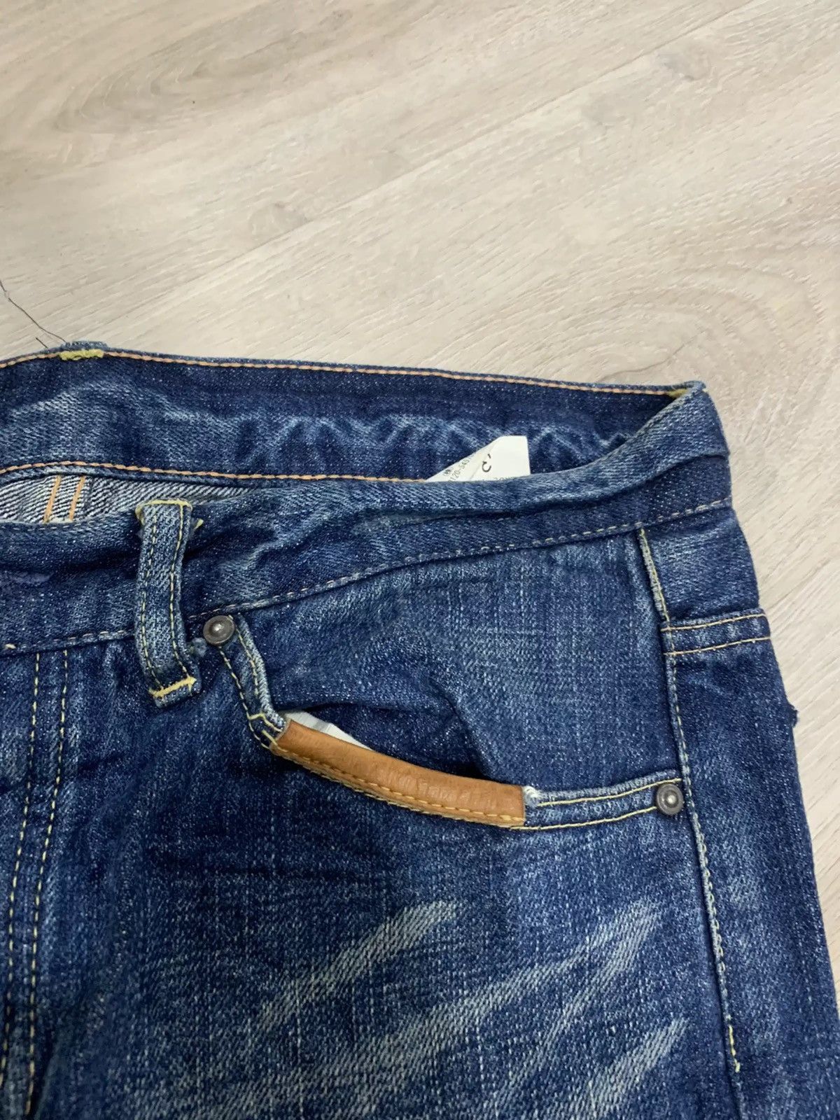 Japanese Brand × Vintage Journal Standard Buckle Back jeans Size US 32 / EU 48 - 9 Thumbnail