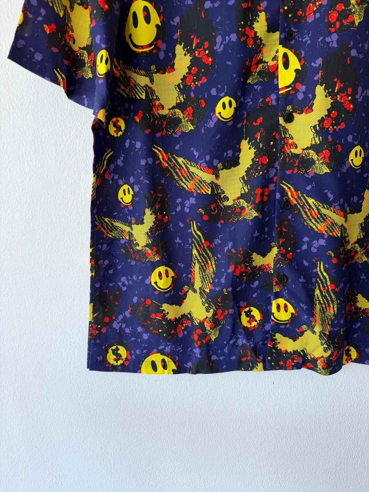 Ksubi new ksubi medium short sleeve resort shirt flight blue Size US M / EU 48-50 / 2 - 3 Thumbnail