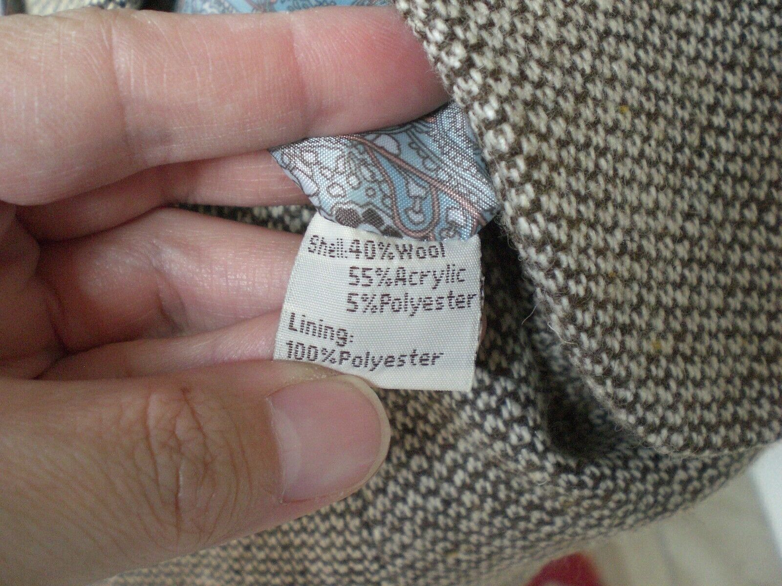 Anthropologie .Maestro Anthropologie Tweed Women's Blazer Jacket MEDIUM Size M / US 6-8 / IT 42-44 - 5 Thumbnail