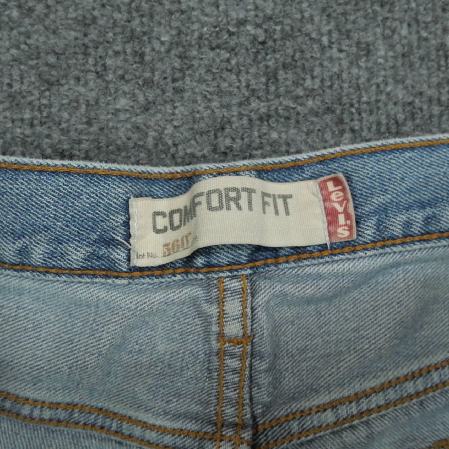 Levi's VINTAGE Levi's 560 Jeans Men 36x34 Blue Distressed Grunge Relaxed Tapered 90s Baggy Denim Casual Size US 36 / EU 52 - 6 Thumbnail