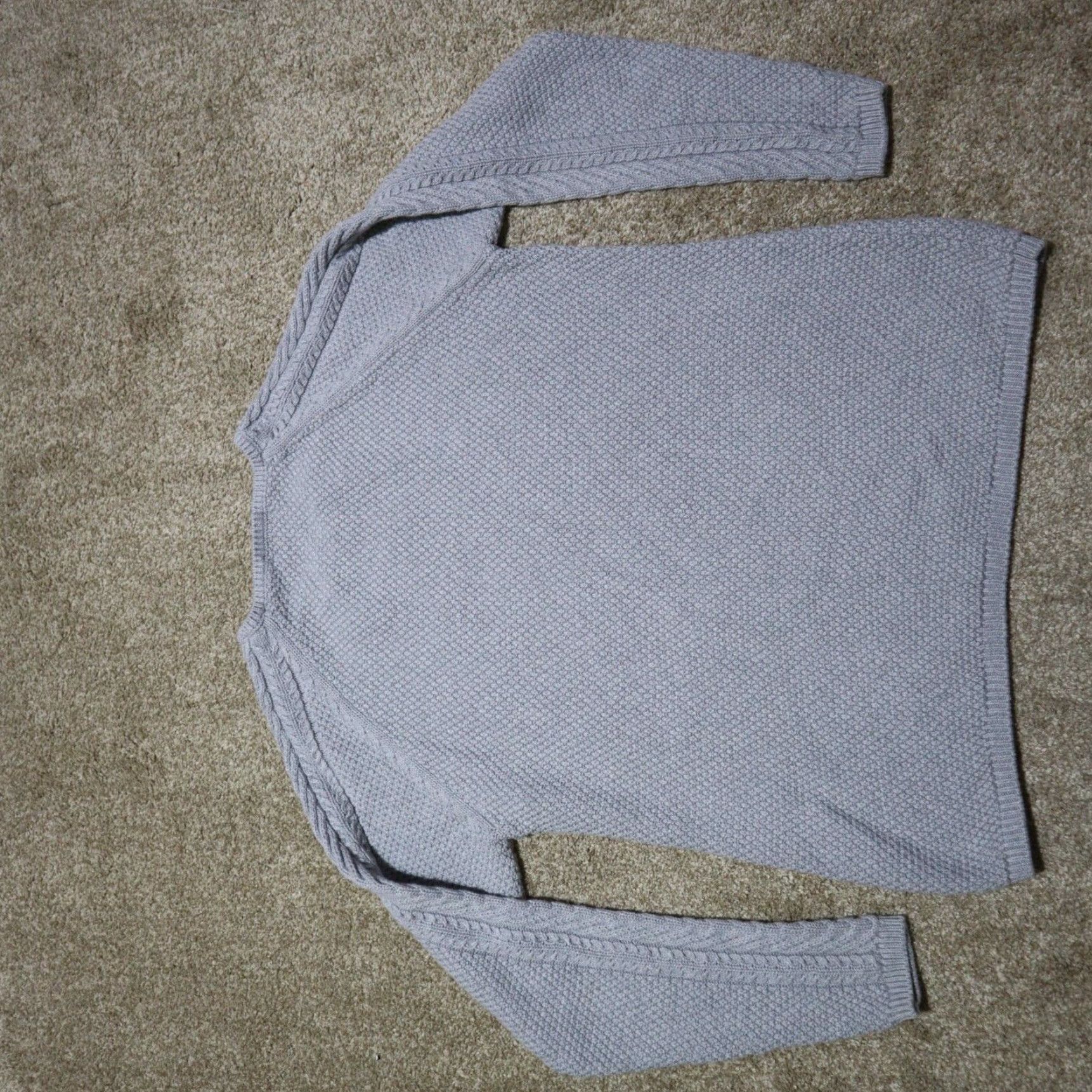 Orvis Orvis Sweater Quilted Gray NIT Sweatshirt Large Women's Size L Knit Jersey Cowl Neck Pullover Lightweight Size L / US 10 / IT 46 - 7 Thumbnail