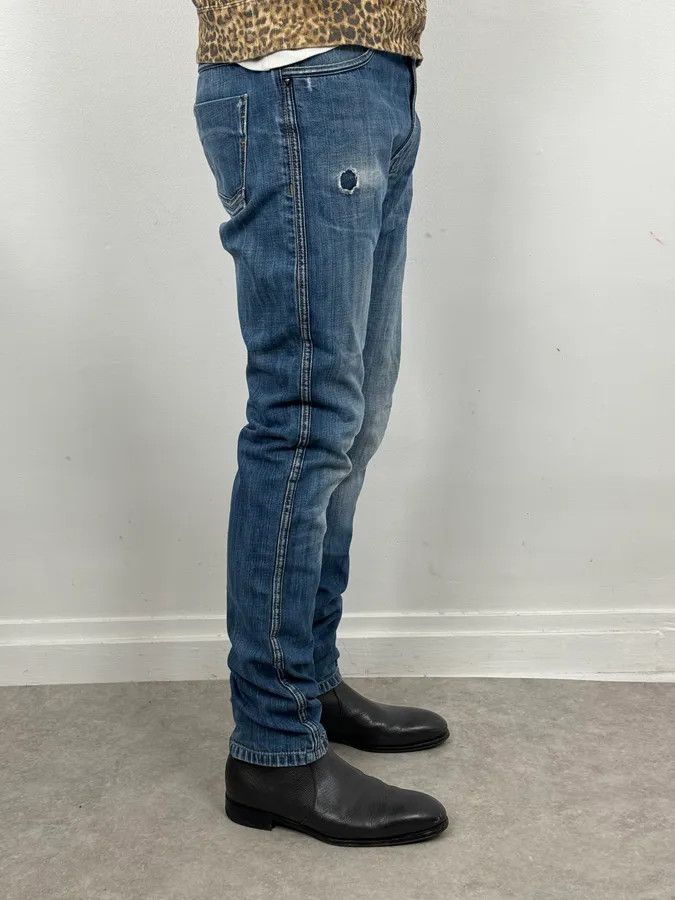 Vintage SS2009 Costume National Blue Denim Jeans Size US 32 / EU 48 - 2 Thumbnail