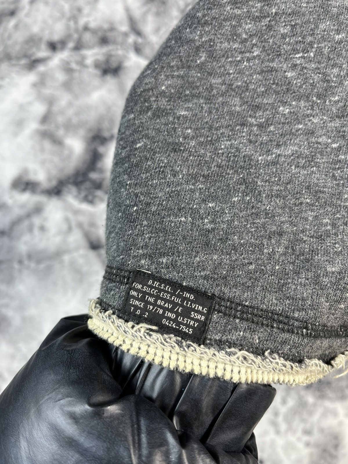 Diesel Diesel Rare Reversible beanie Y2K Avant-garde Size 40 - 3 Thumbnail