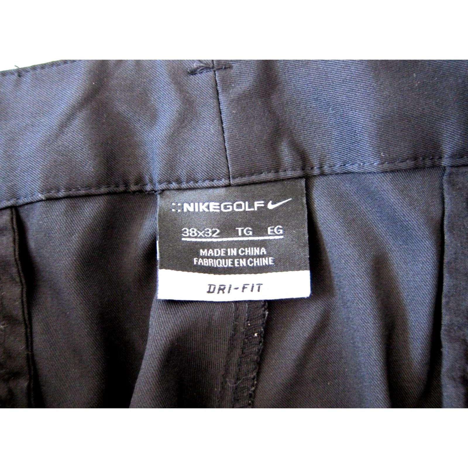Nike Nike Dri-Fit Black Active Stretch Hike Golf Pocket Chino Pant Men Size 38X32 Size US 38 / EU 54 - 4 Thumbnail