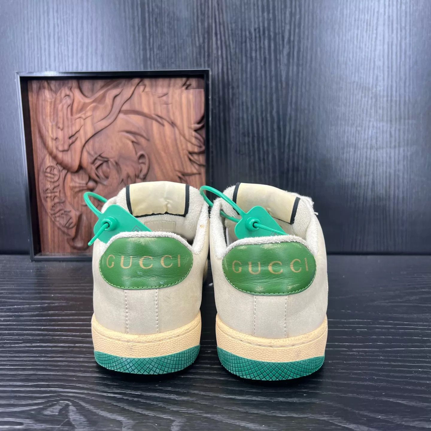 Gucci Gucci Rhyton Gray Green Size 36 Box included Size US 5.5 / IT 35.5 - 6 Thumbnail