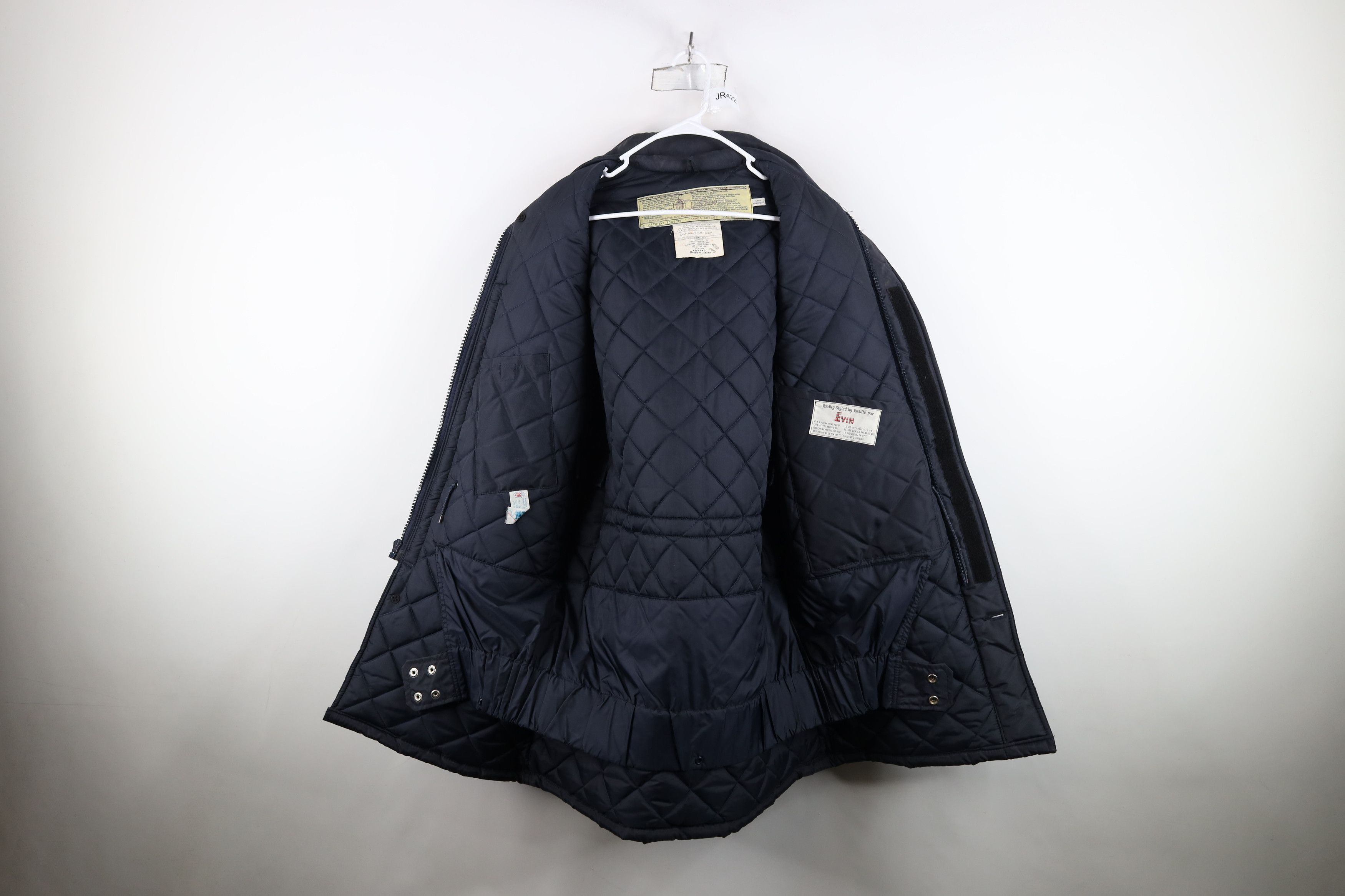 Vintage Vintage 80s Evin Telescopic Sleeve Insulated Parka Jacket Size US L / EU 52-54 / 3 - 9 Thumbnail