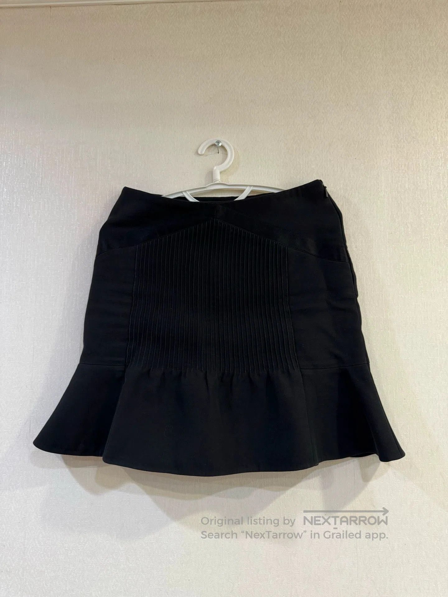 Fendi FENDI Silk High-Waist Mini Skirt. Size US 40 / EU 56 - 1 Thumbnail