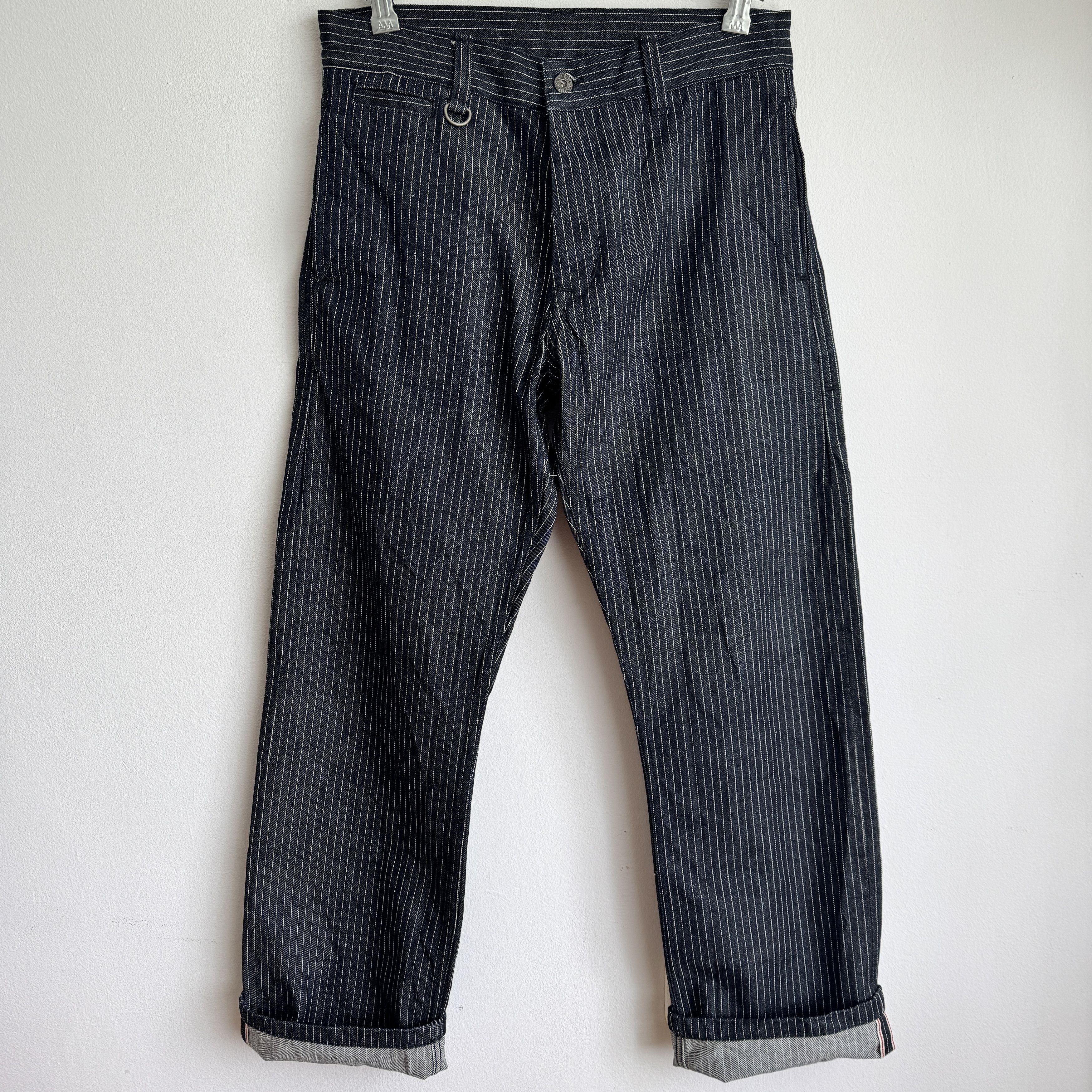 Pike Brothers Pike Brothers Hunting Selvage Denim Pant blue Wabash S 32x32 Size US 31 - 2 Thumbnail