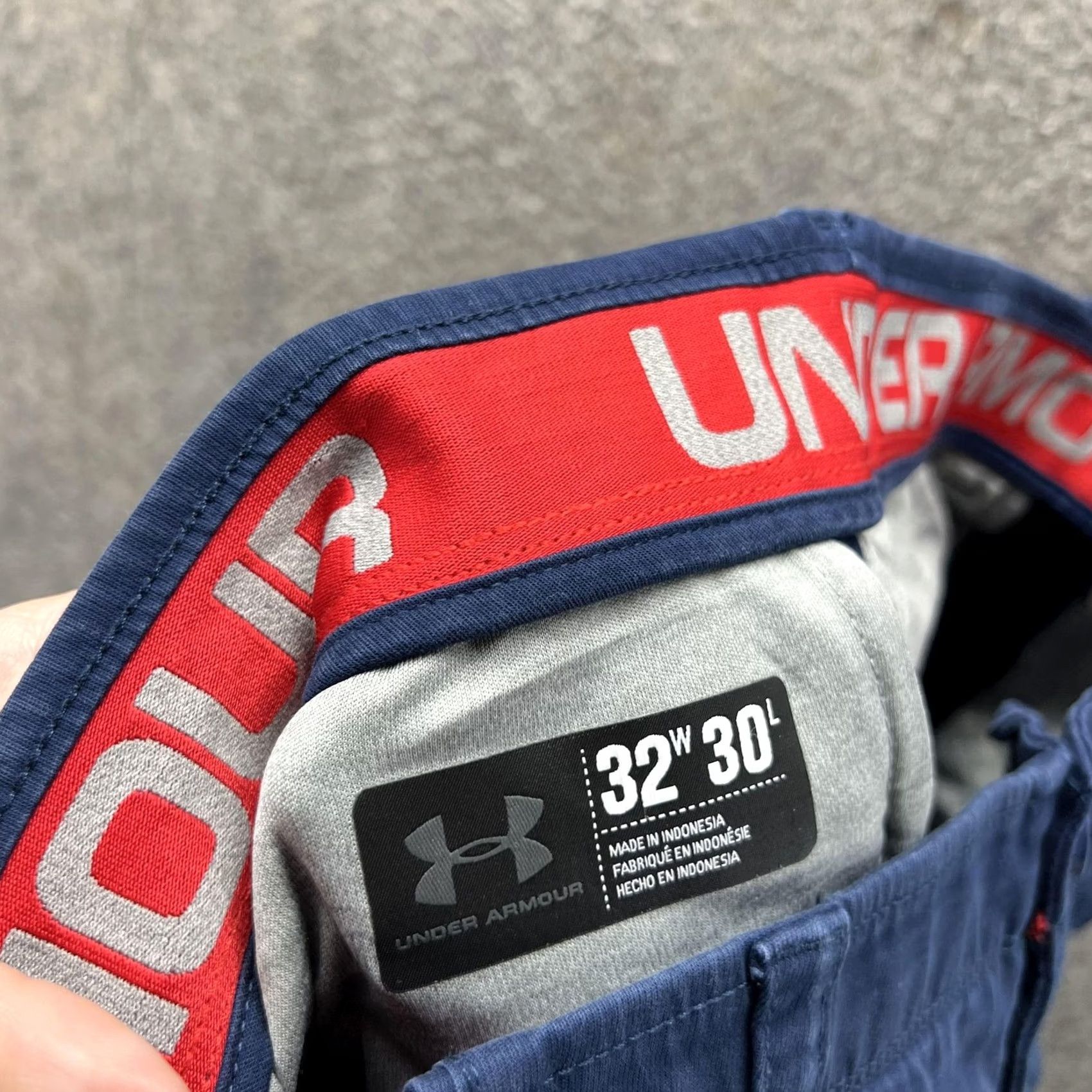 Under Armour Under Armour Pants Mens 32x30 Blue Golf Khakis Woven Performance Casual Size US 32 / EU 48 - 7 Thumbnail