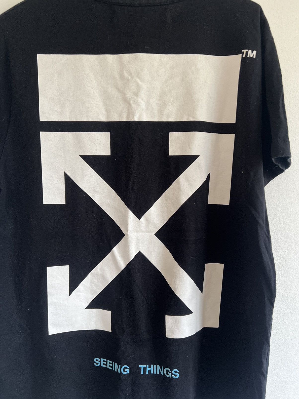 Off-White Off white OG seeing things TEE Size US M / EU 48-50 / 2 - 7 Thumbnail