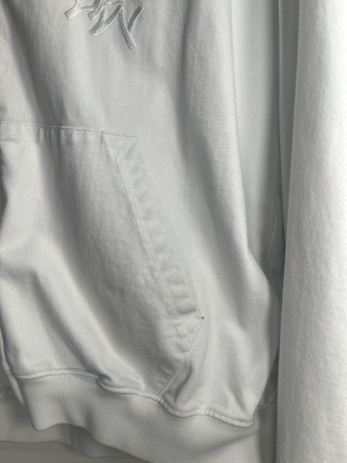 Vetements Vetements white baseball zip up hoodie Size US M / EU 48-50 / 2 - 4 Thumbnail