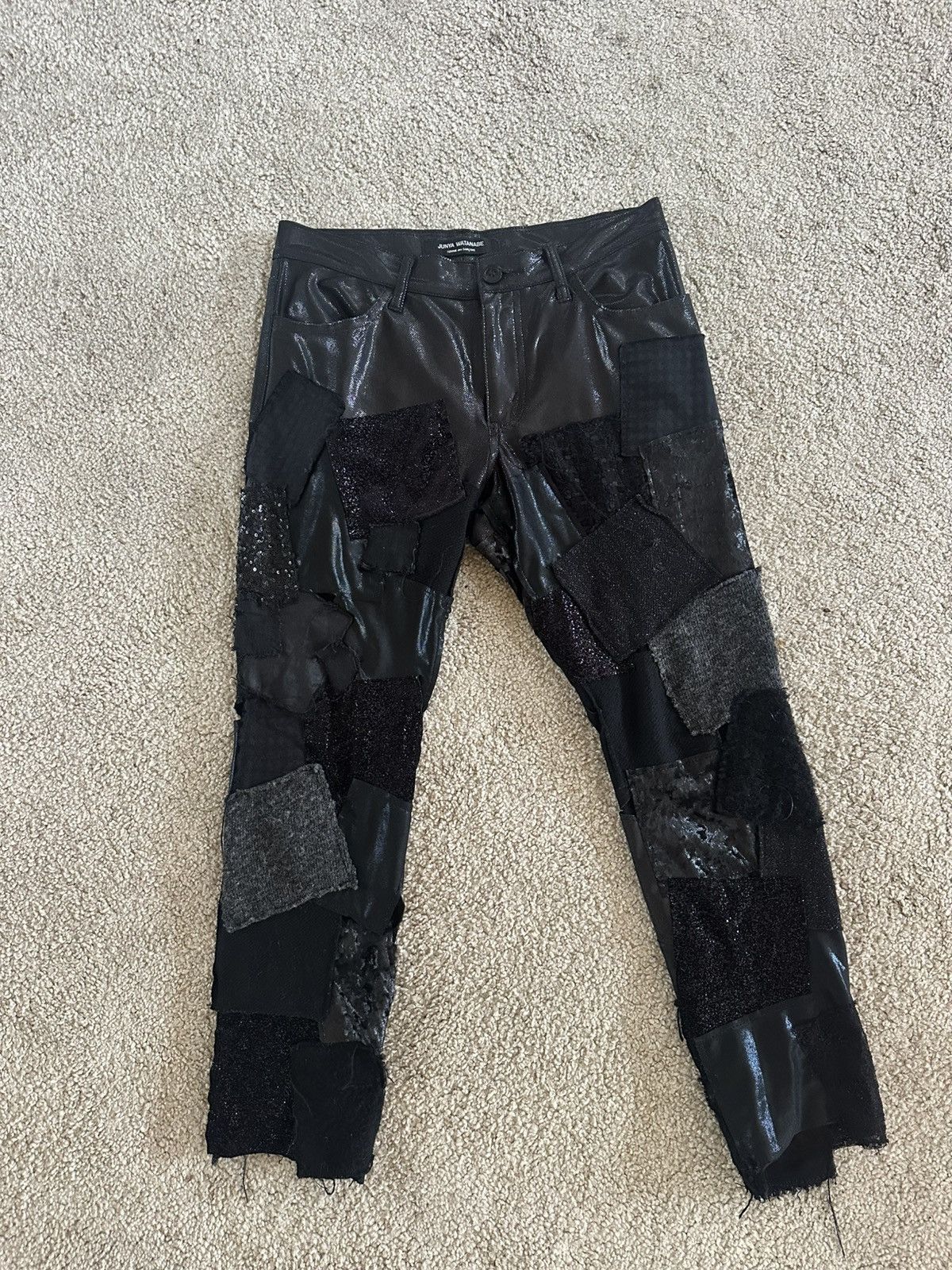 JUNYA WATANABE pants ad2005 パンツ 05ss Junya Watanabe Junya Watanabe AD2005 Denim Capri Pants | Grailed