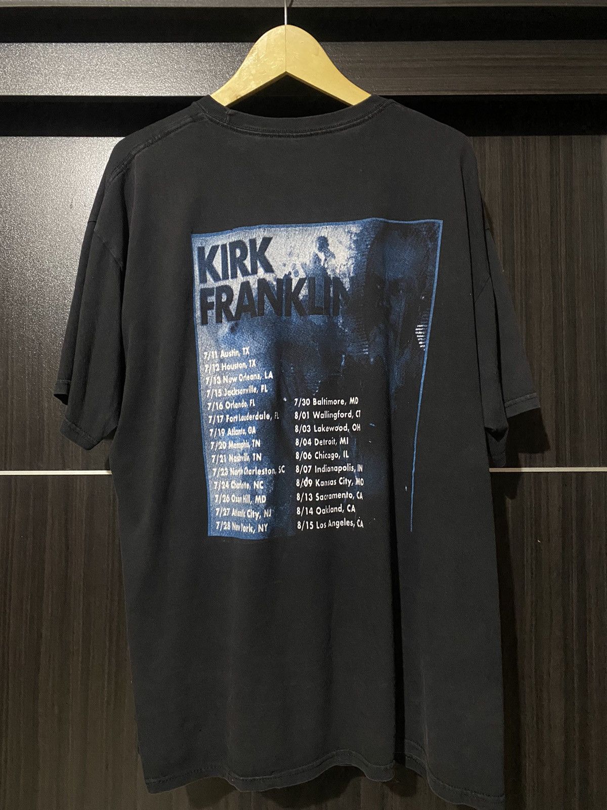 Band Tees × Rap Tees kirk franklin ‘19 tour tee Size US XL / EU 56 / 4 - 4 Thumbnail