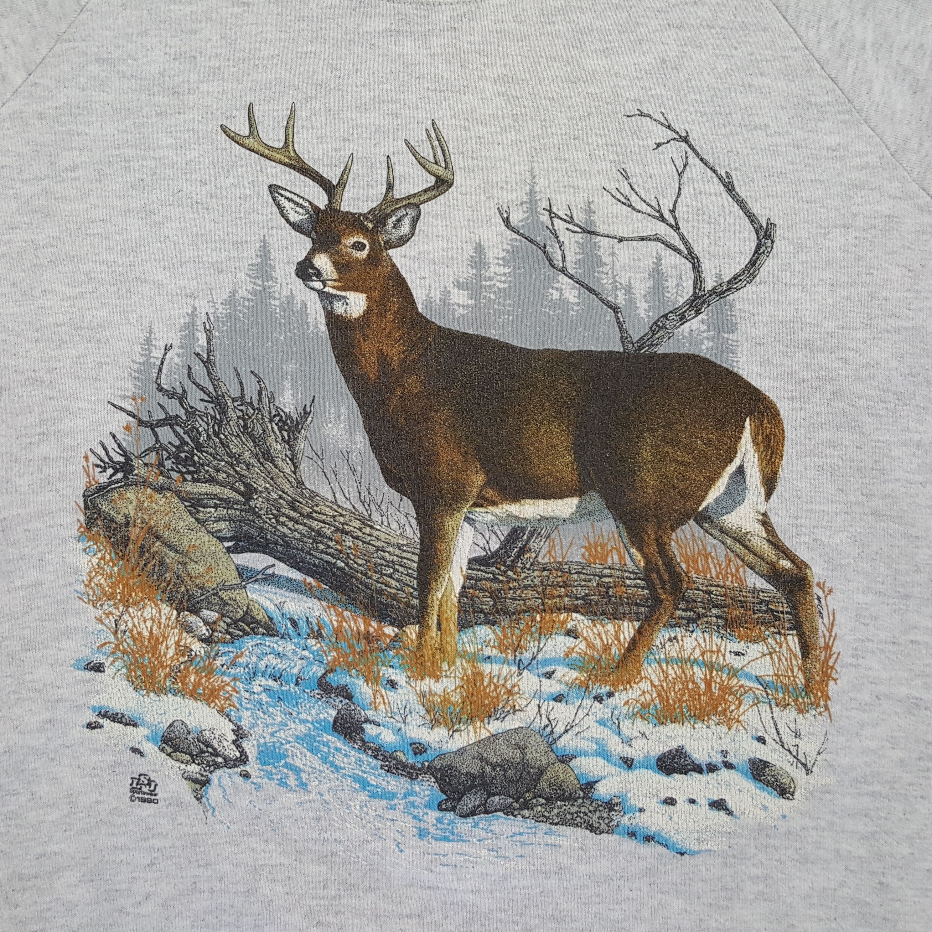 Other Habitat Animals Design Style Vintage Sweatshirt Size US XL / EU 56 / 4 - 2 Thumbnail