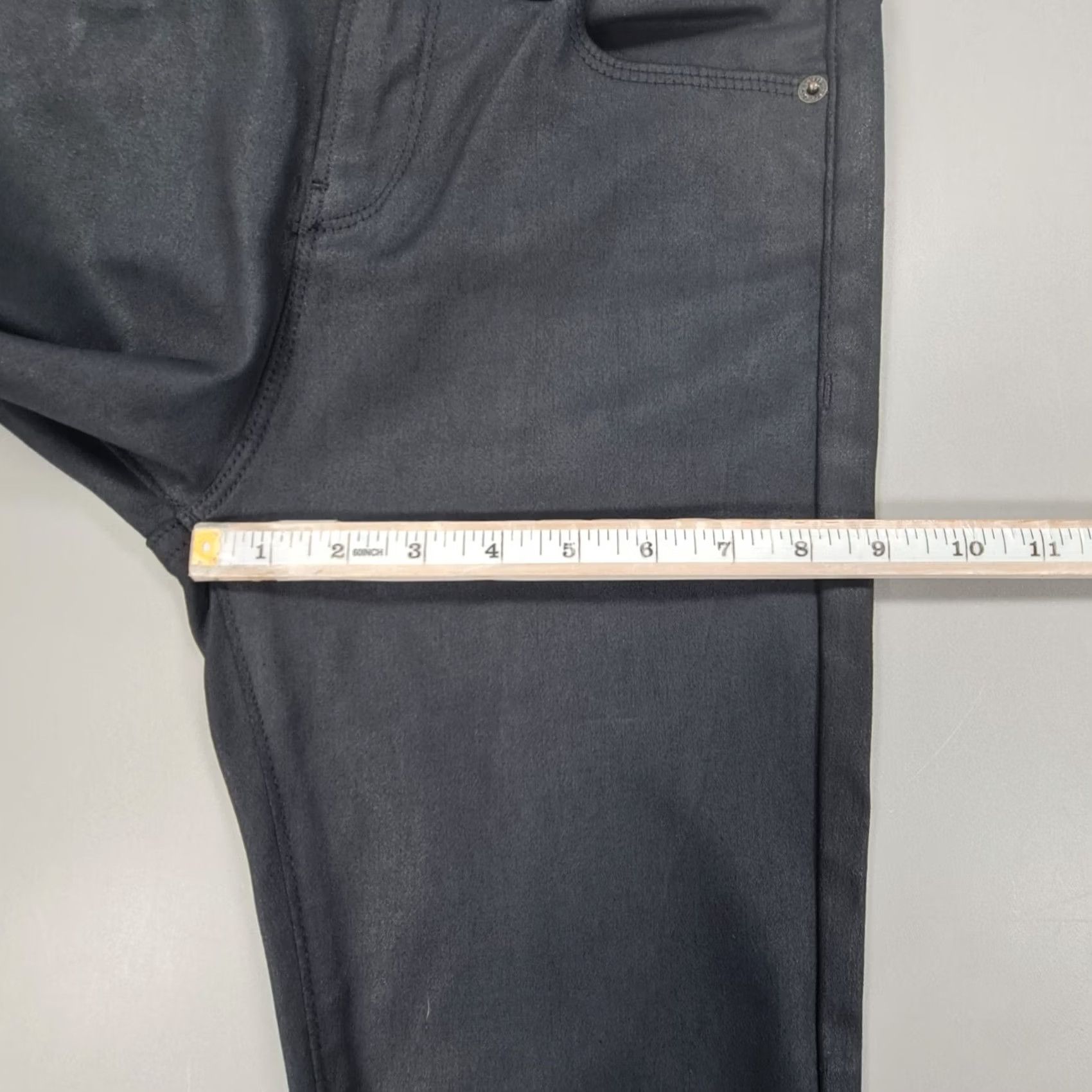 Armani Emporio Armani Jeans Womens Blue W26 L31 Skinny Fit High Rise Stretch Denim Size 26" / US 2 / IT 38 - 7 Thumbnail