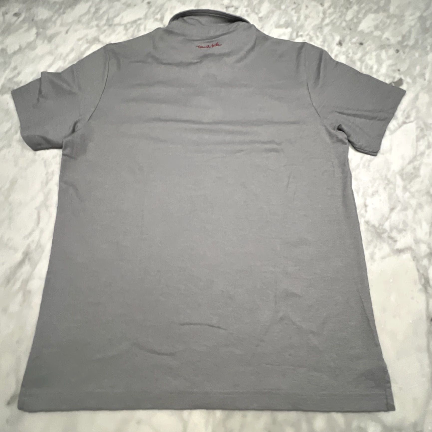 TravisMathew VINTAGE: No — Travis Mathew Polo Shirt Men’s Large Arizona Flag Gray Polyester Cotton Golf Size US L / EU 52-54 / 3 - 3 Thumbnail