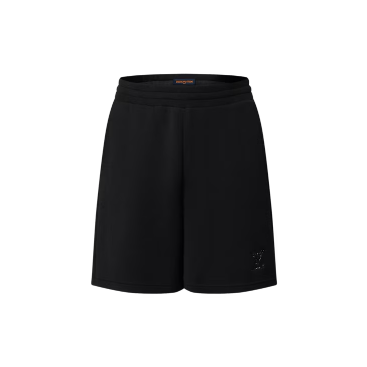Louis Vuitton LV Embellished Jersey Shorts Size US 34 / EU 50 - 1 Thumbnail