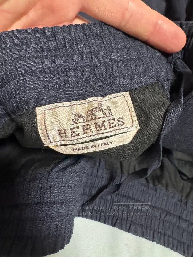 Hermes Hermes Linen casual shorts, 48% linen + 30% wool Size US 26 / EU 42 - 7 Thumbnail