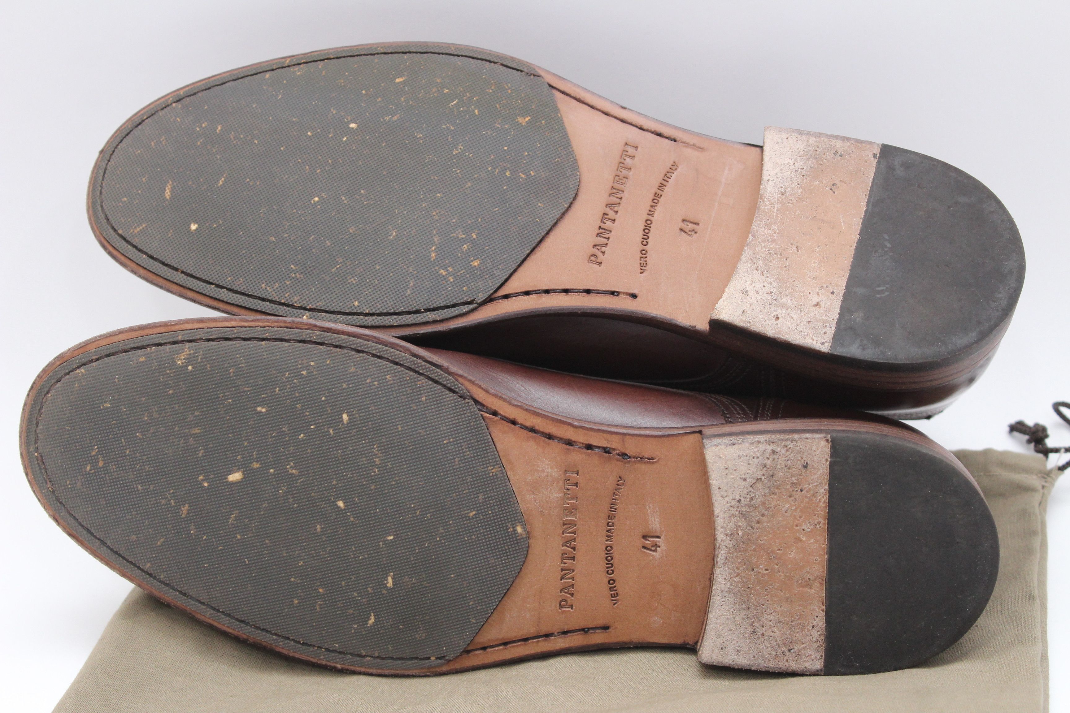 Pantanetti Pantanetti Casual Leather Shoes Size 41 Made In Italy Size US 8 / EU 41 - 12 Thumbnail