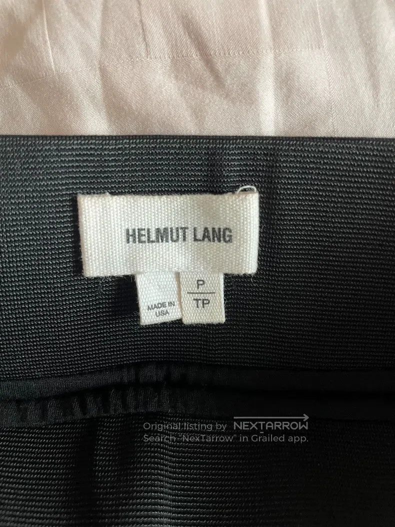 Helmut Lang Helmut Lang size P Black pencil skirt Size 23" - 5 Thumbnail