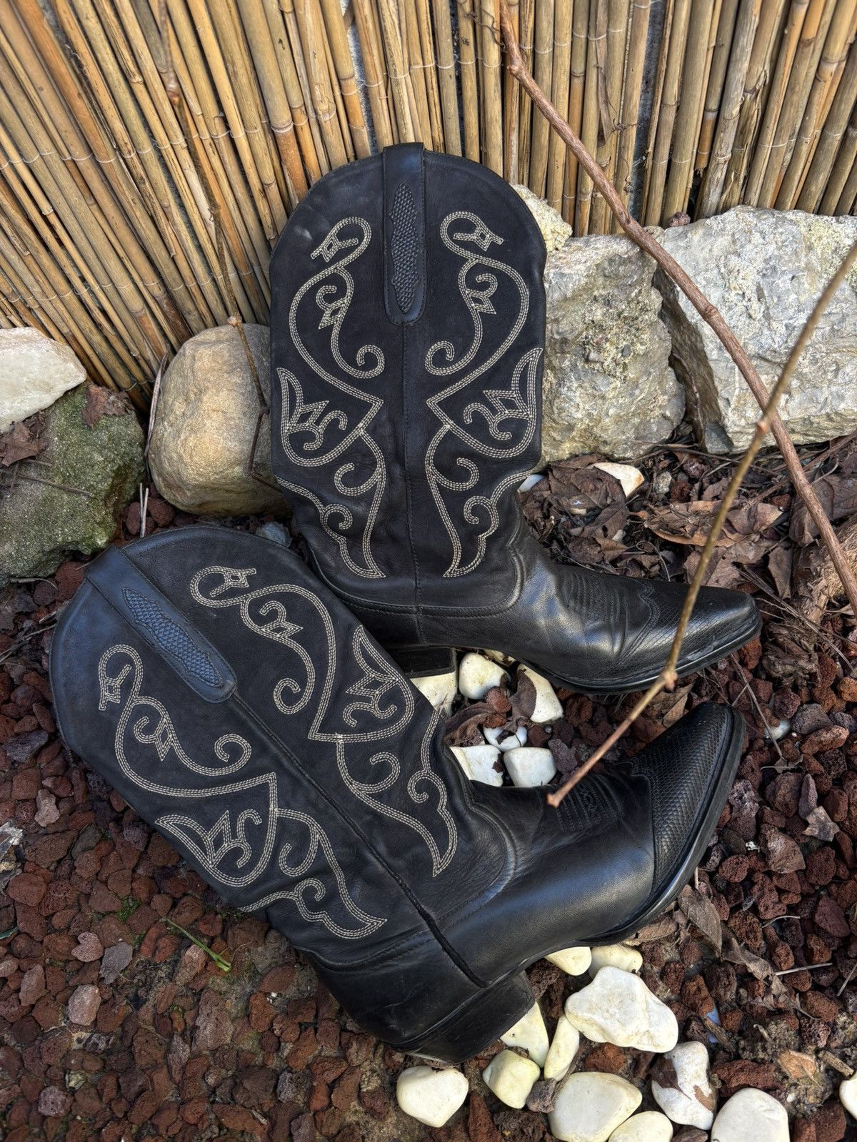 Vintage Vintage cowboy boots Size US 7.5 / IT 37.5 - 7 Thumbnail