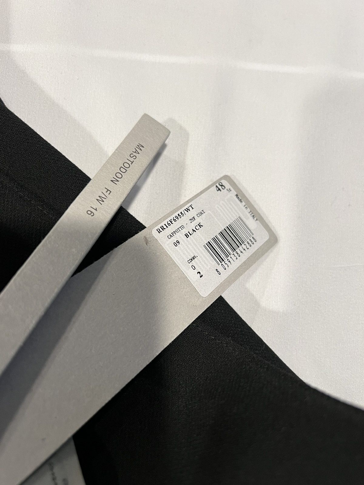 Rick Owens Rick Owens Mens coat 48/38/M. $2800 Size US M / EU 48-50 / 2 - 9 Thumbnail