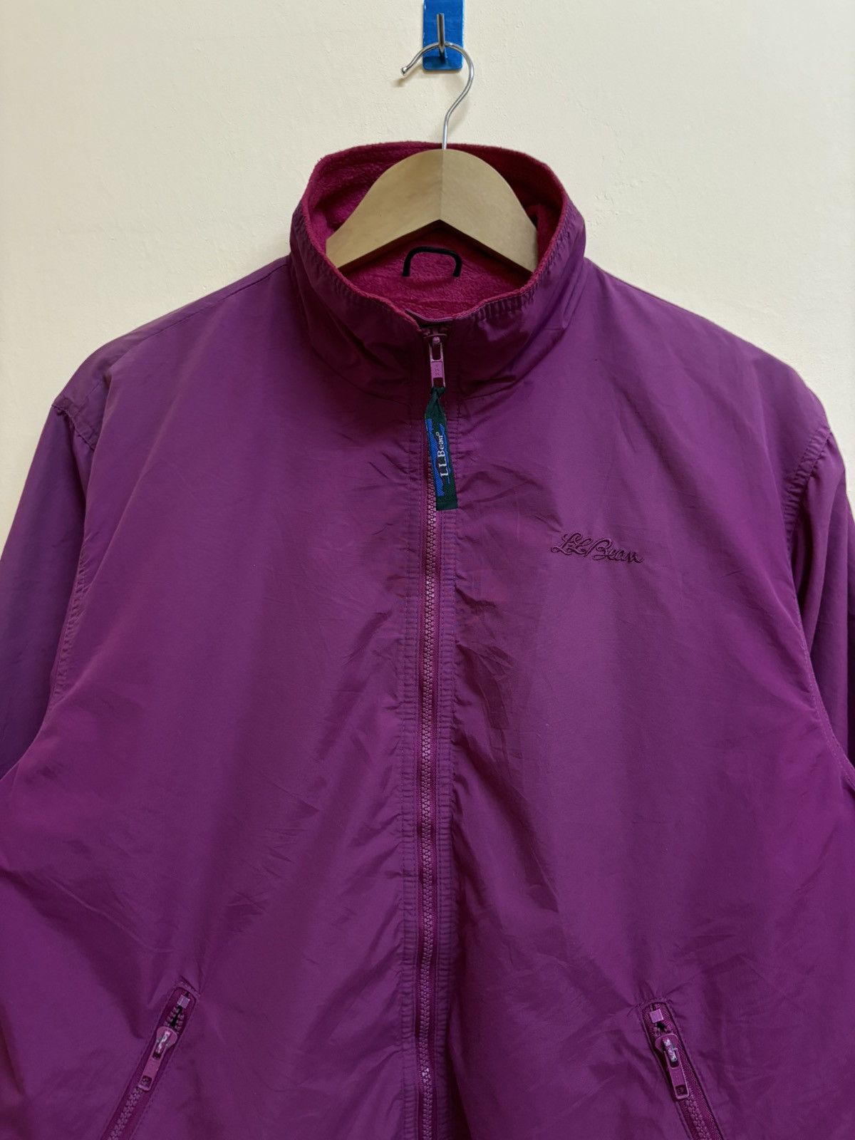 L.L. Bean Vintage 90s L.L Bean Zipper Jacket Outdoor Streetwear Size US M / EU 48-50 / 2 - 2 Thumbnail