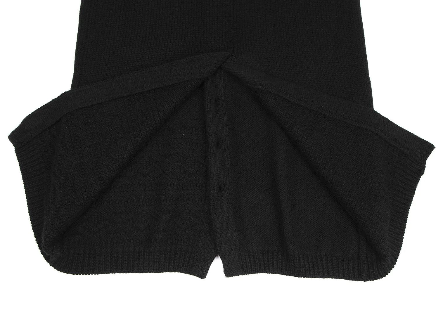 Yohji Yamamoto Yohji Yamamoto Wool Long Cardigan Black 3 Size US L / EU 52-54 / 3 - 14 Thumbnail