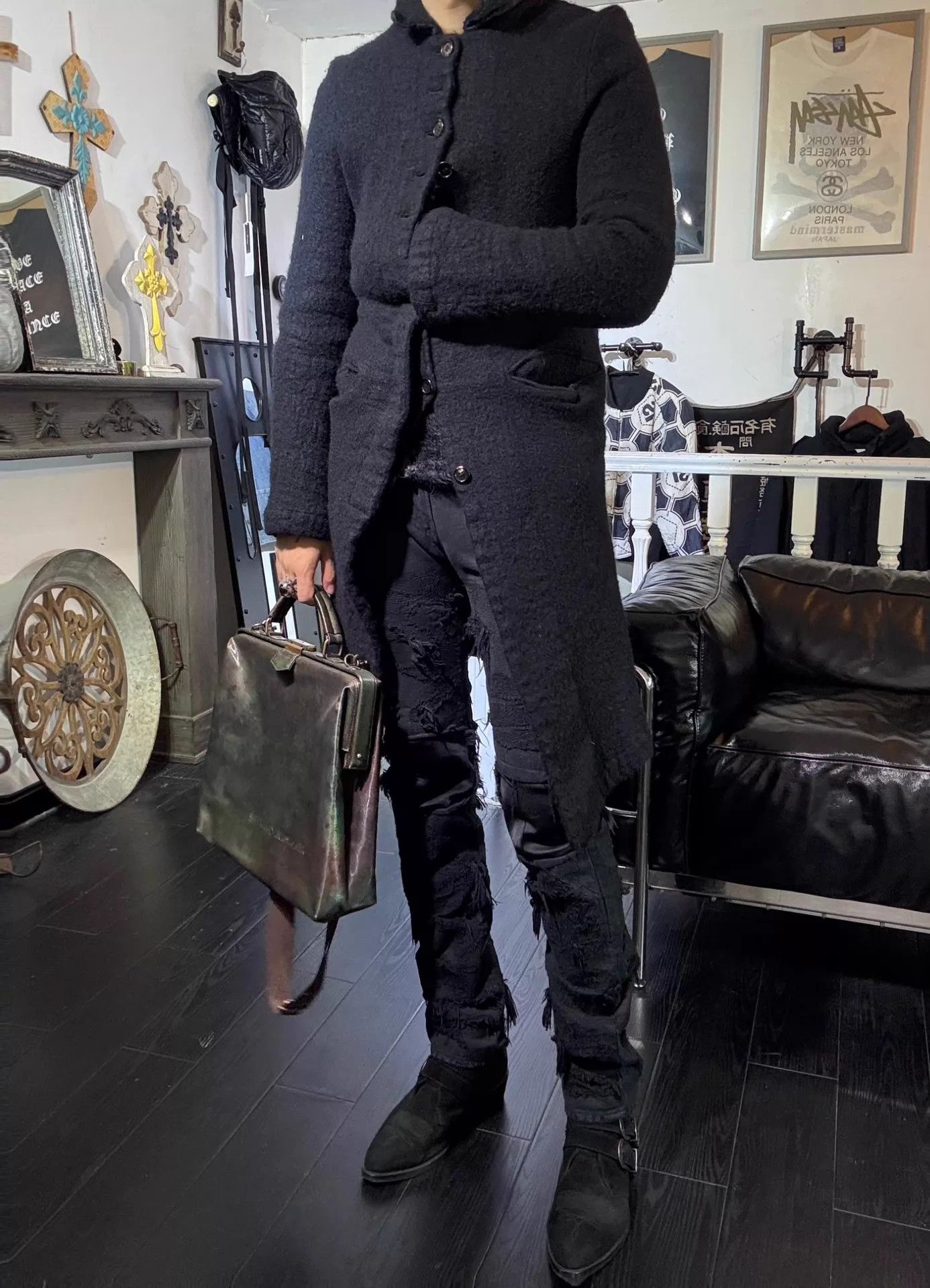 Undercover Undercover Takahiro 3D Cut Shrunk Fleece Coat S2 Size US M / EU 48-50 / 2 - 3 Thumbnail