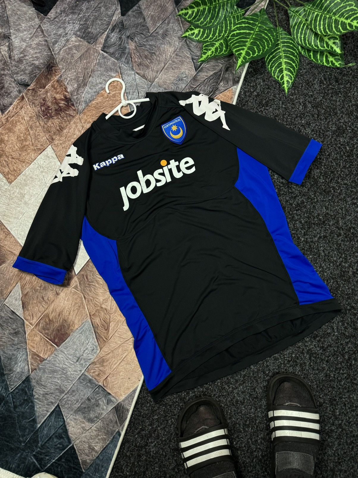 Kappa × Vintage ⚽️Portsmouth FC Football Shirt Soccer Kappa Jersey Size US XL / EU 56 / 4 - 15 Thumbnail