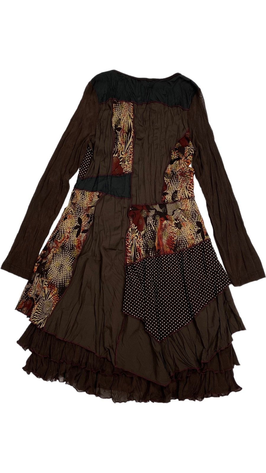 Other LASTDROP🔥Y2K Crazy Shrunken Asymmetrical Abstract Dress Mesh Size M / US 6-8 / IT 42-44 - 2 Thumbnail