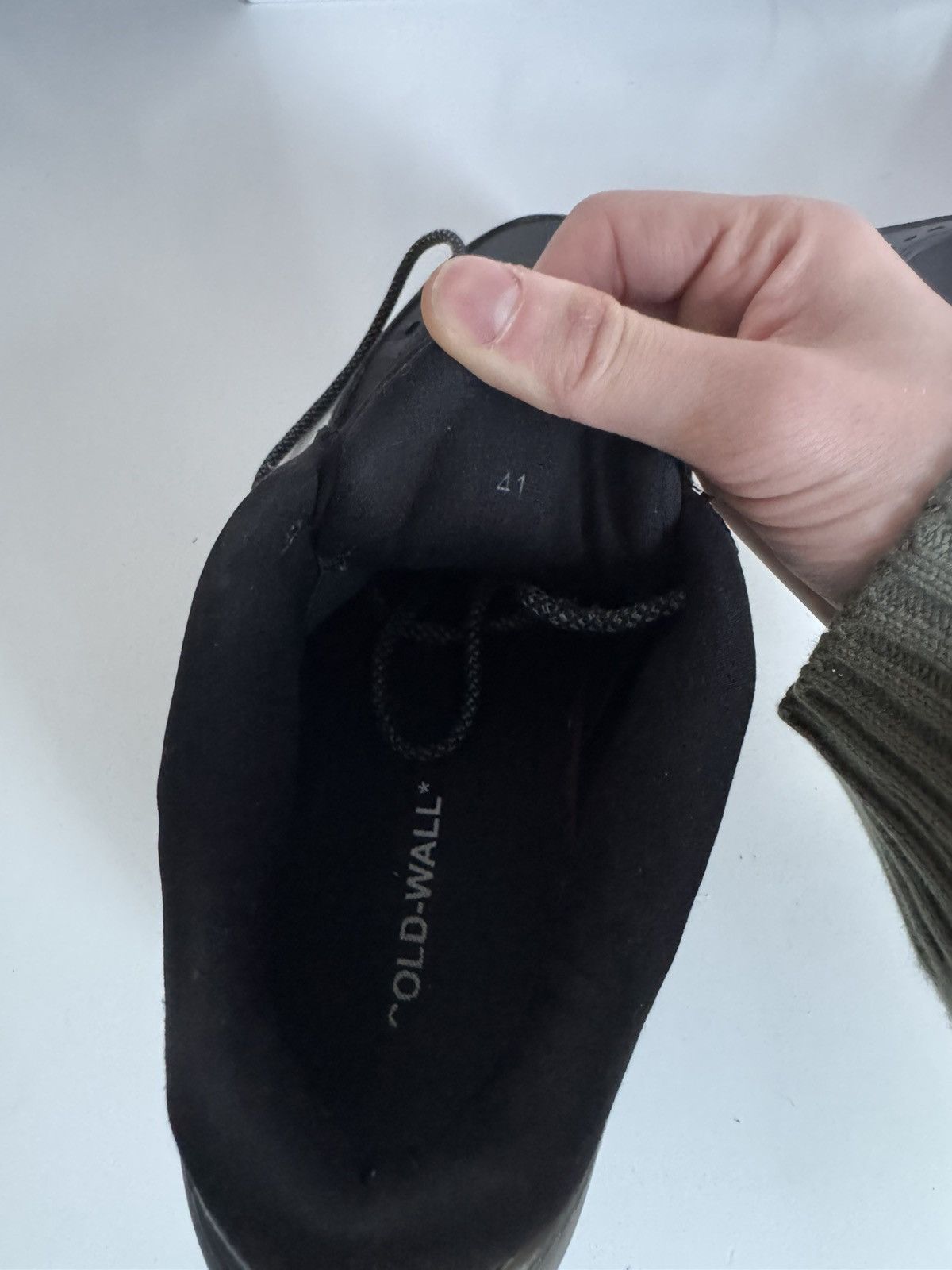 A-COLD-WALL* A-Cold-Wall Vector Low top Sneakers Black Luxury Archive Size US 8 / EU 41 - 12 Thumbnail
