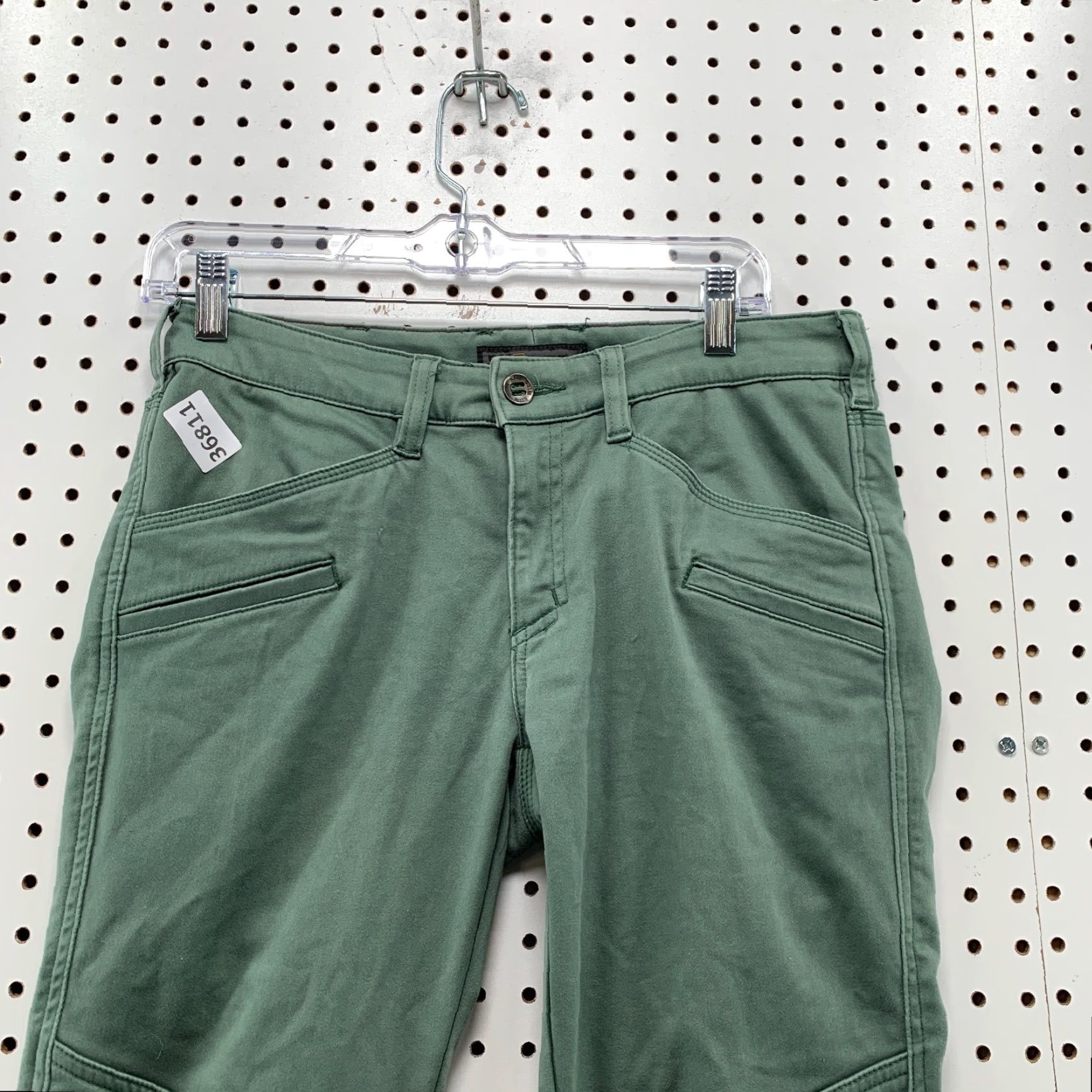 Vintage 5.11 Tactical Pants Womens Size 6 Green 30x28 Zip Ankle Slim Regular Inseam 28 in Size 28" / US 6 / IT 42 - 6 Thumbnail