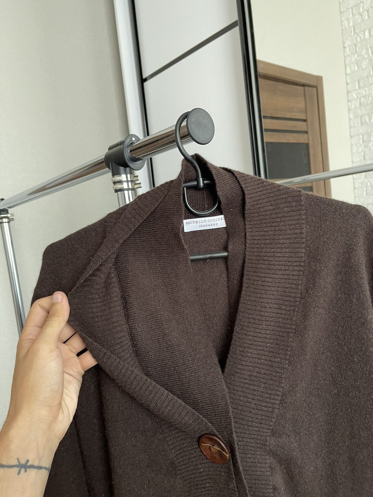 Brunello Cucinelli Brunello Cucinelli Italy Knit Cashmere Sweater Size XL / US 12-14 / IT 48-50 - 8 Thumbnail