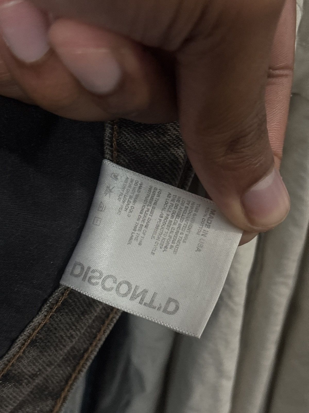 Other DISCONTD WIDE LEG JEANS Size US 34 / EU 50 - 5 Thumbnail