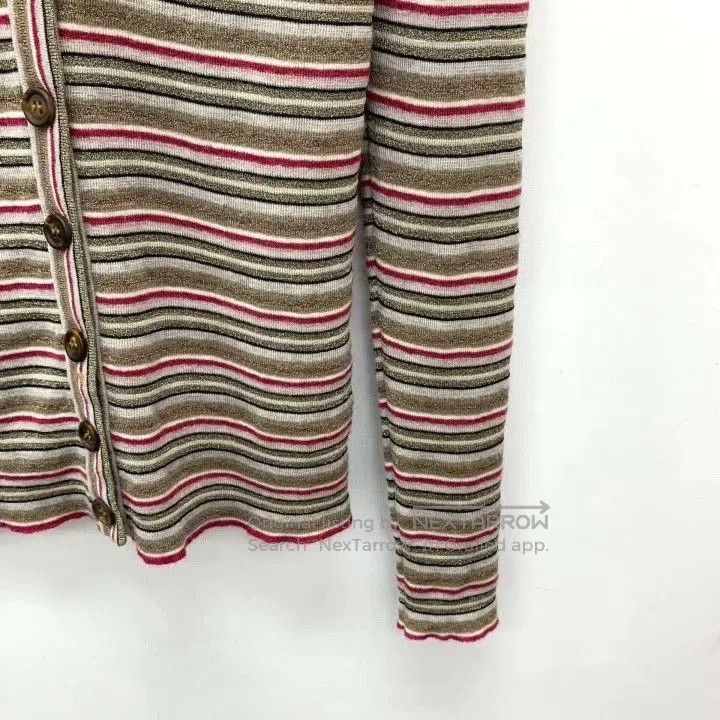Brunello Cucinelli Brunello Cucinelli Striped Wool V. Size US L / EU 52-54 / 3 - 4 Thumbnail