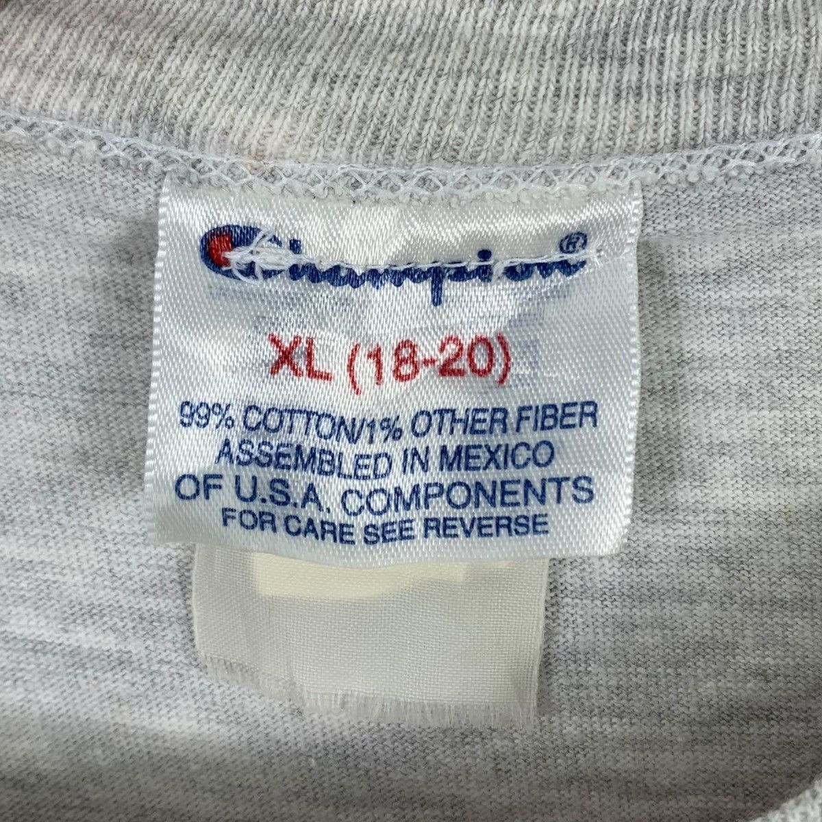 Champion Vintage 90s CHAMPION Brand Logo Print Sleeveless Grey Shirt Size US XL / EU 56 / 4 - 6 Thumbnail