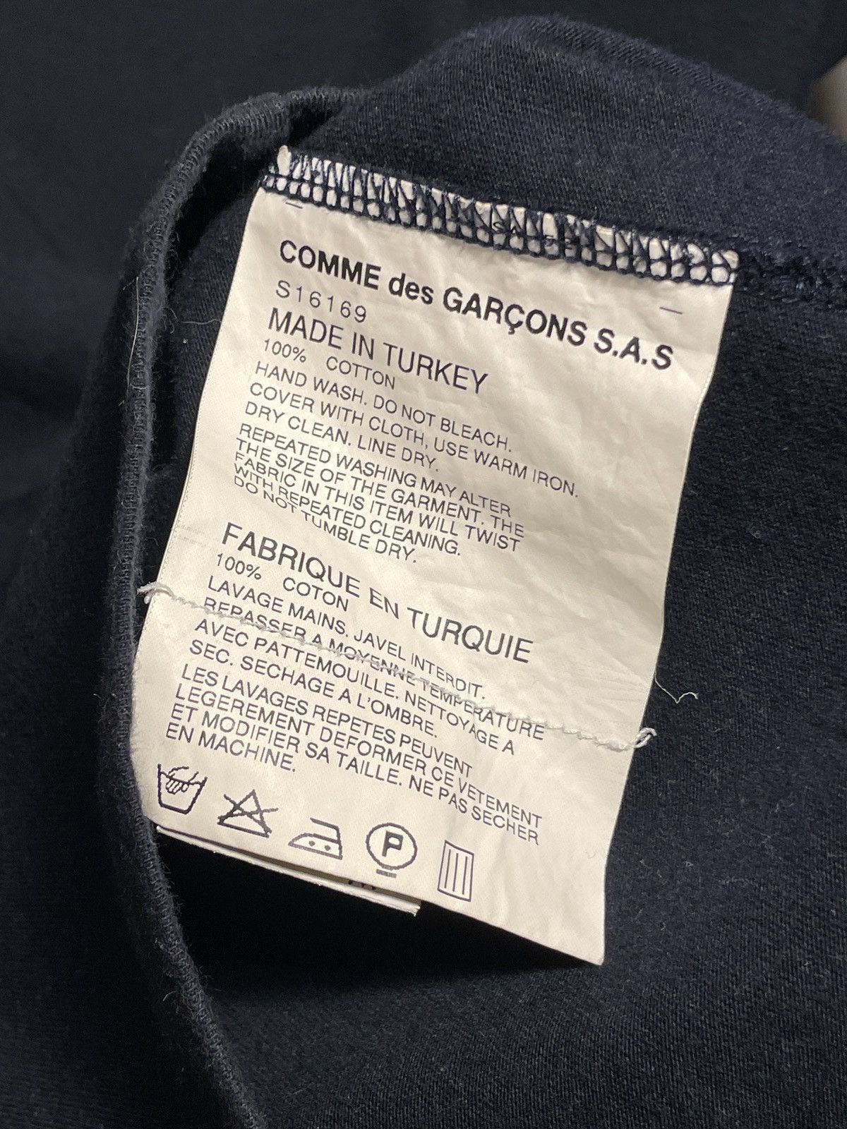 Comme des Garcons SHIRT × Rei Kawakubo Cdg shirt t-shirt Size US L / EU 52-54 / 3 - 4 Thumbnail