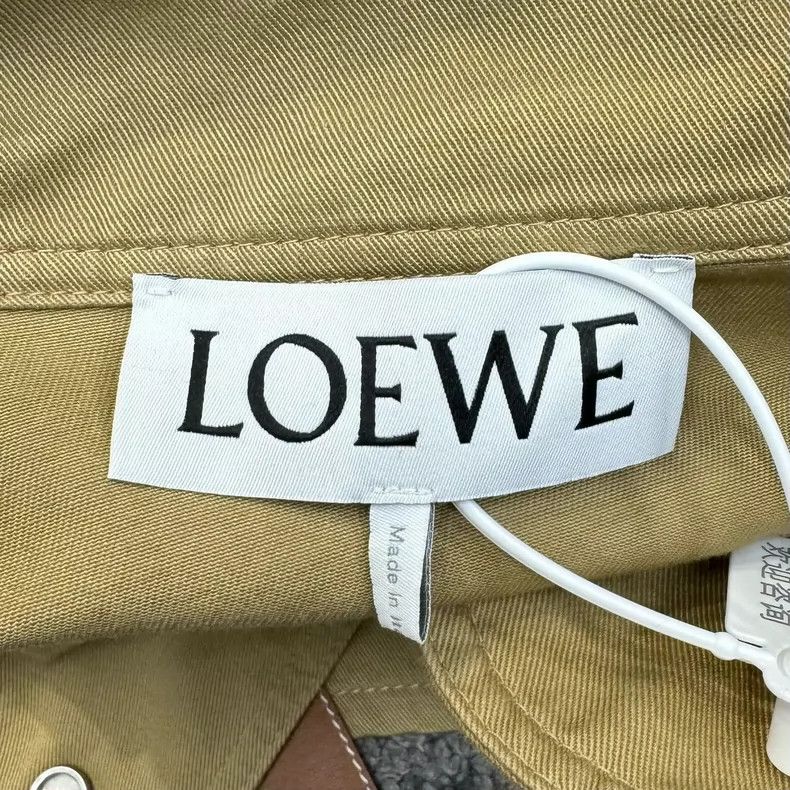 Loewe LOEWE Brown and elegant irregular emblem style coat Size XS / US 0-2 / IT 36-38 - 4 Thumbnail