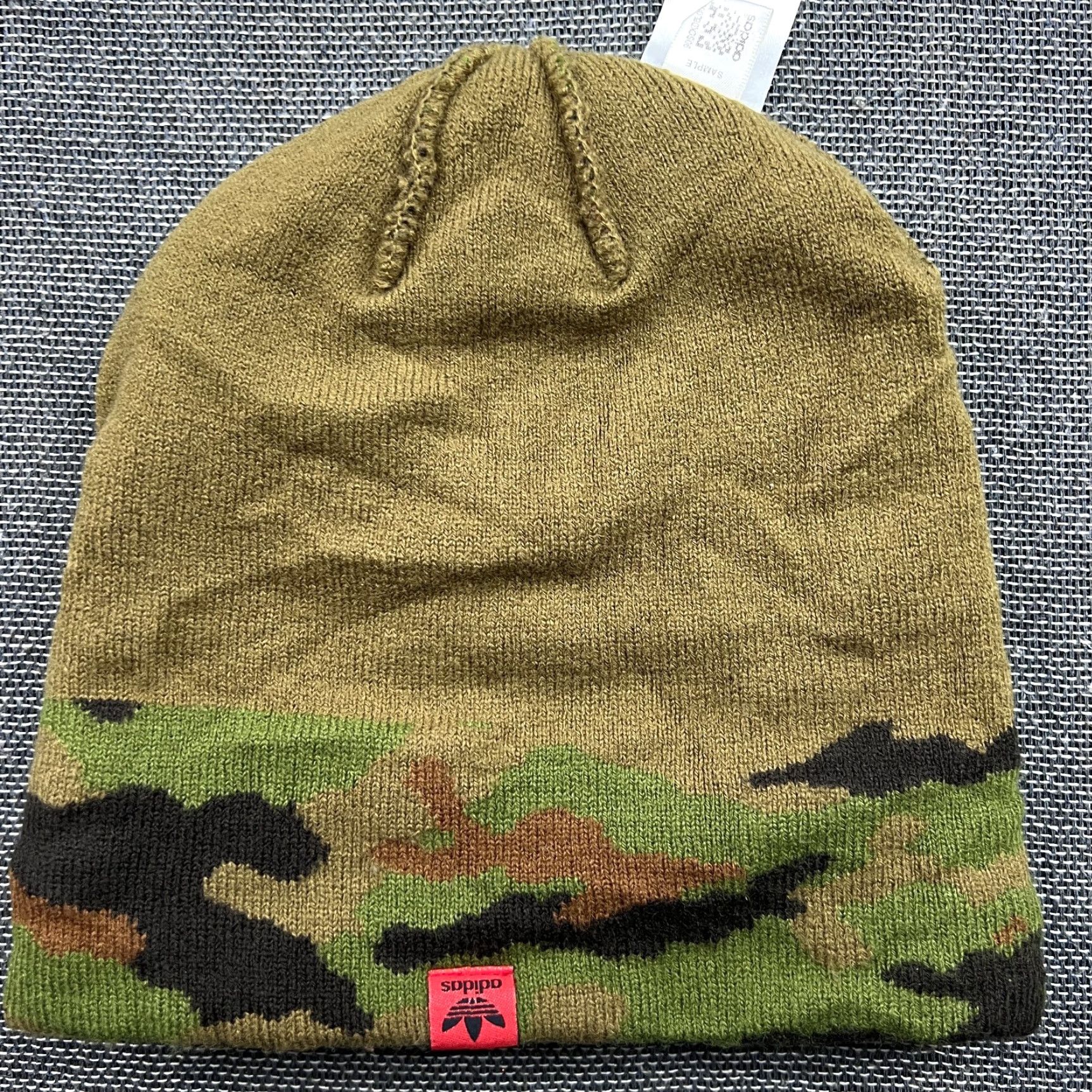 Adidas adidas Chicago Bulls Beanie Hat One Size OSFA Camouflage Cuffed Knit Thermal Unisex Adults Men Women Size ONE SIZE - 3 Thumbnail