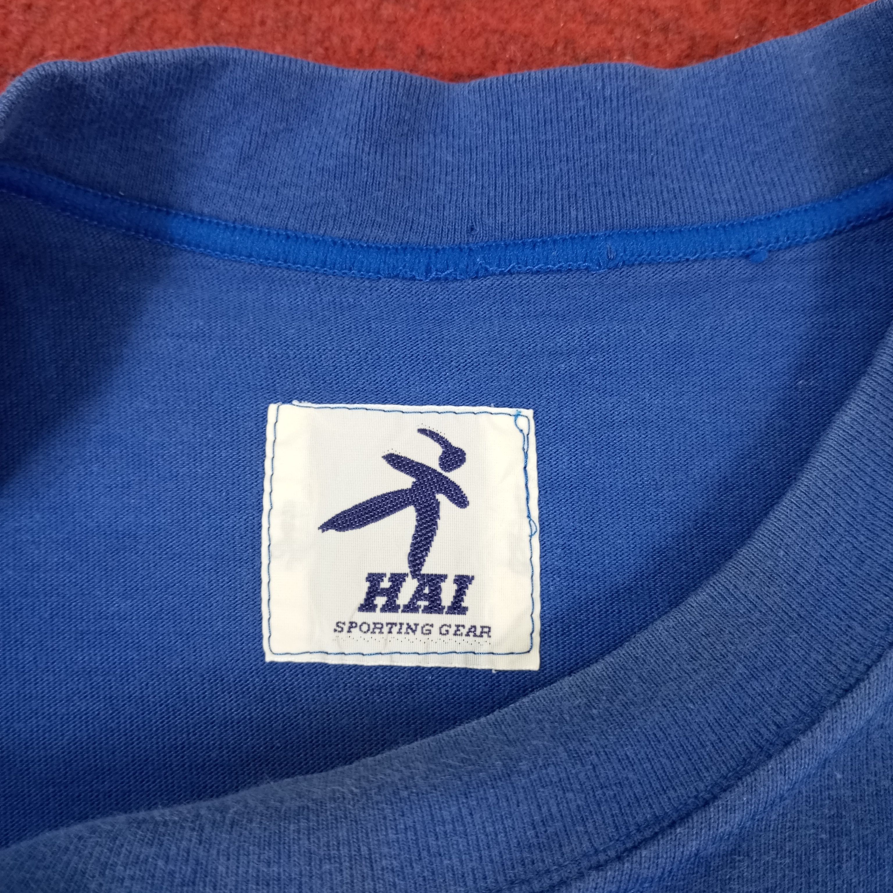 Hai Sporting Gear × Issey Miyake × Vintage Hai Sporting Gear by Issey Miyake Designer Brand Tshirt Size US XL / EU 56 / 4 - 6 Thumbnail