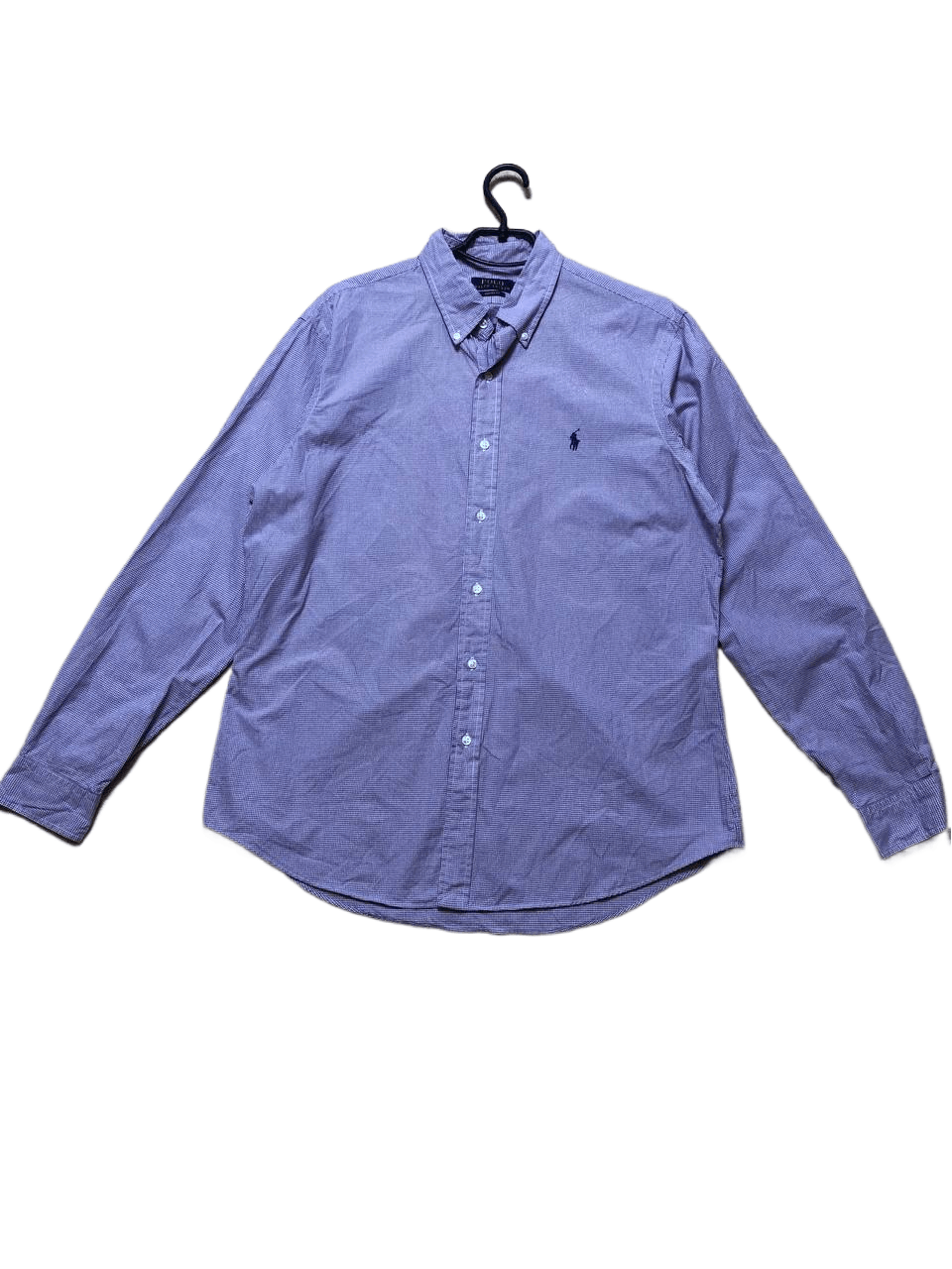 Polo Ralph Lauren Vintage Polo Ralph Lauren Custom Fit Button Up Shirt Size L Size US L / EU 52-54 / 3 - 1 Thumbnail