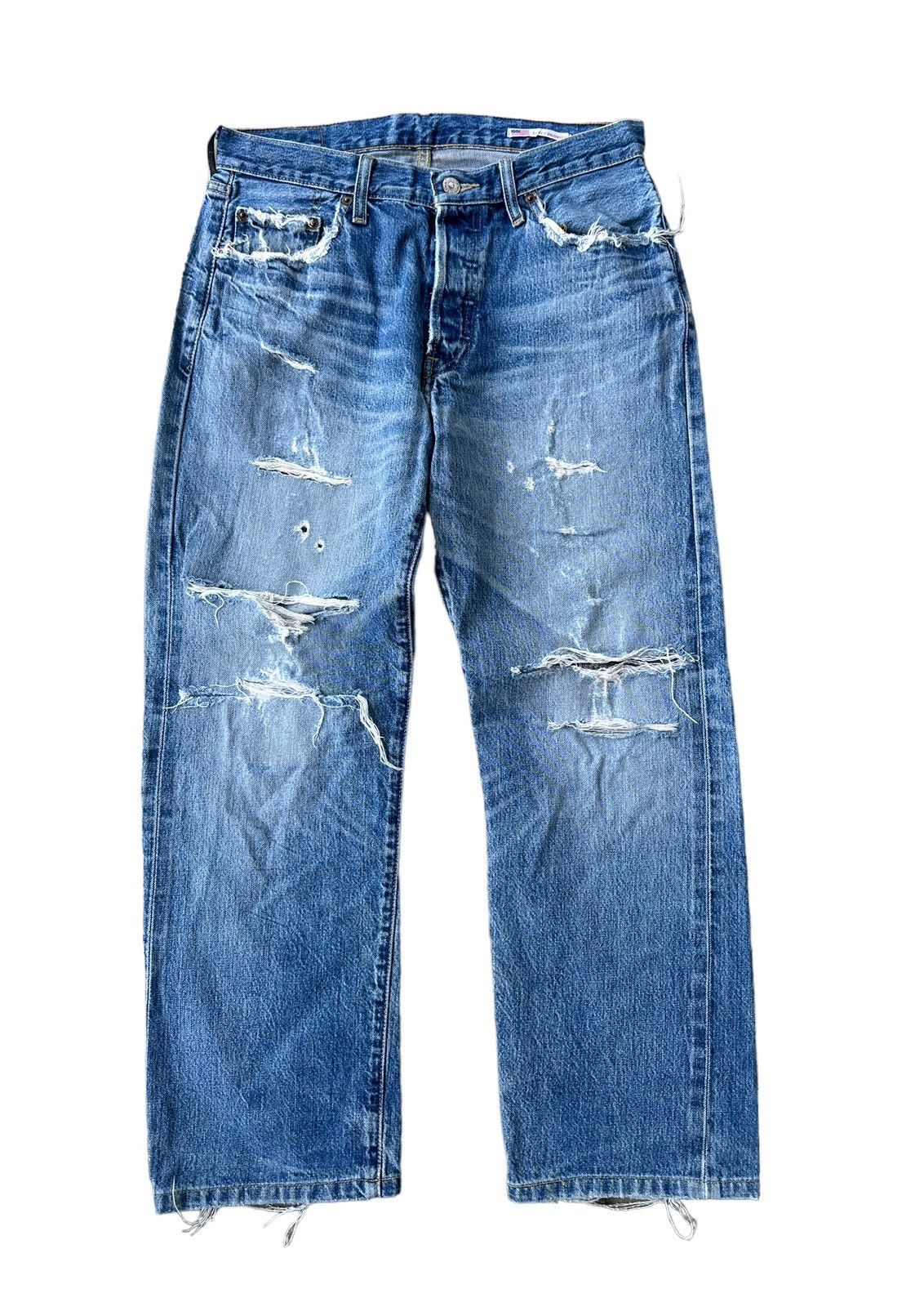 Levi's Vintage Levi’s distressed style denim jeans Size US 30 / EU 46 - 1 Thumbnail