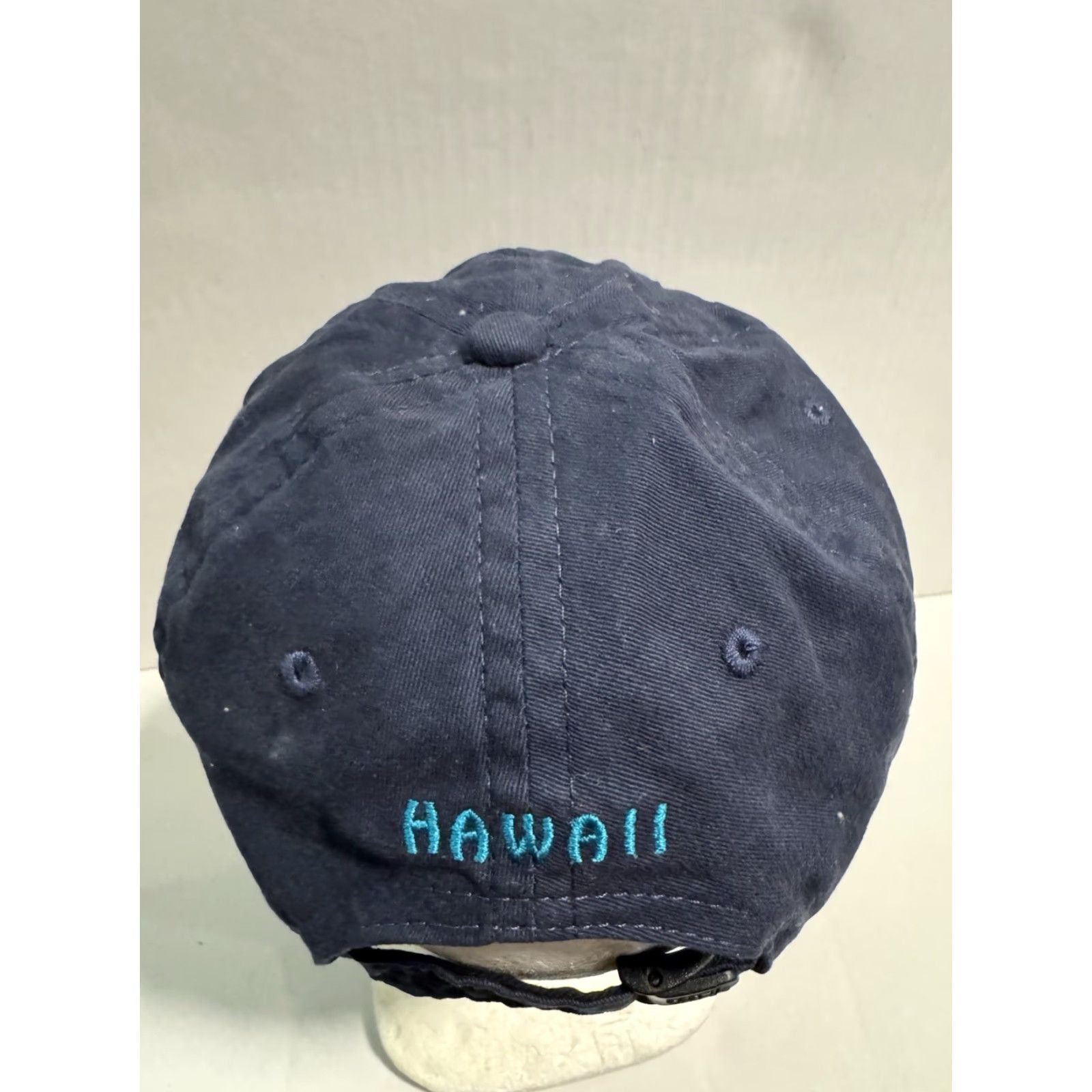 Vintage VINTAGE Crazy Shirts Hawaii Embroidered Rainbow Fish Patch Strapback Hat Cap Baseball Cap Adults Men One Size Blue Size US M / EU 48-50 / 2 - 4 Thumbnail