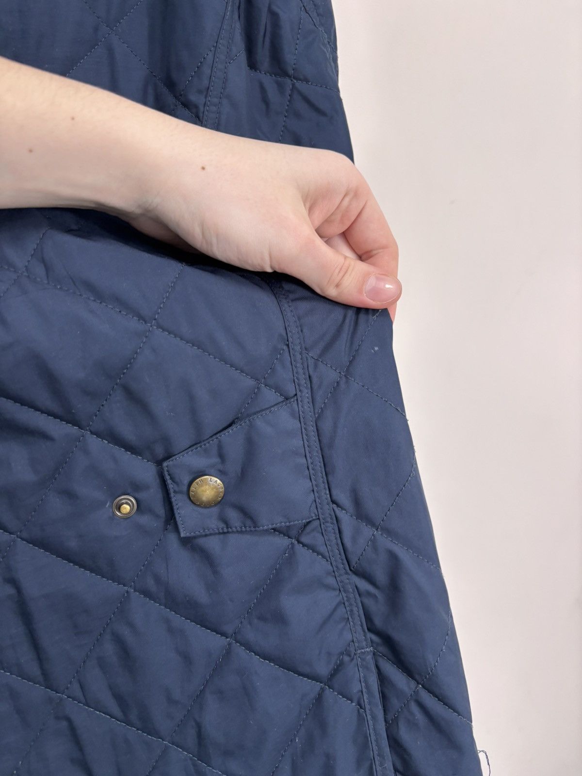 Polo Ralph Lauren Polo Ralph Lauren Men’s Navy Blue Diamond Quilted Jacket Size US S / EU 44-46 / 1 - 22 Thumbnail