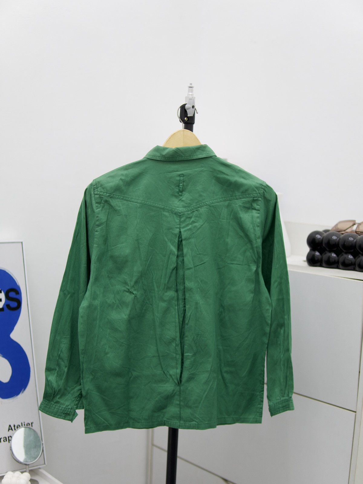 Christian Dior Monsieur Vintage Christian Dior Sport Green Blouses Original Luxury Size M / US 6-8 / IT 42-44 - 4 Thumbnail