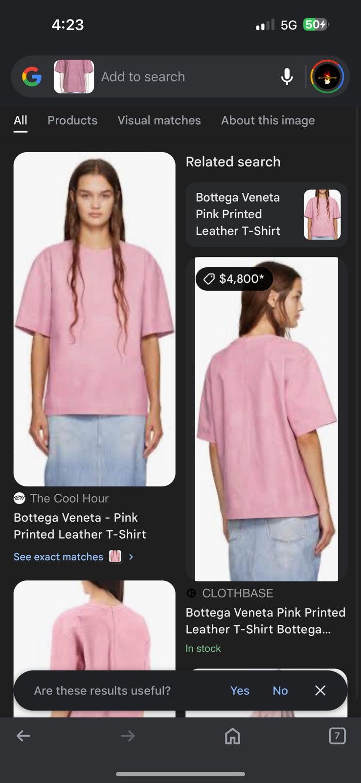 Bottega Veneta $4,800 leather printed trompe l’oeil t shirt Size US M / EU 48-50 / 2 - 2 Thumbnail