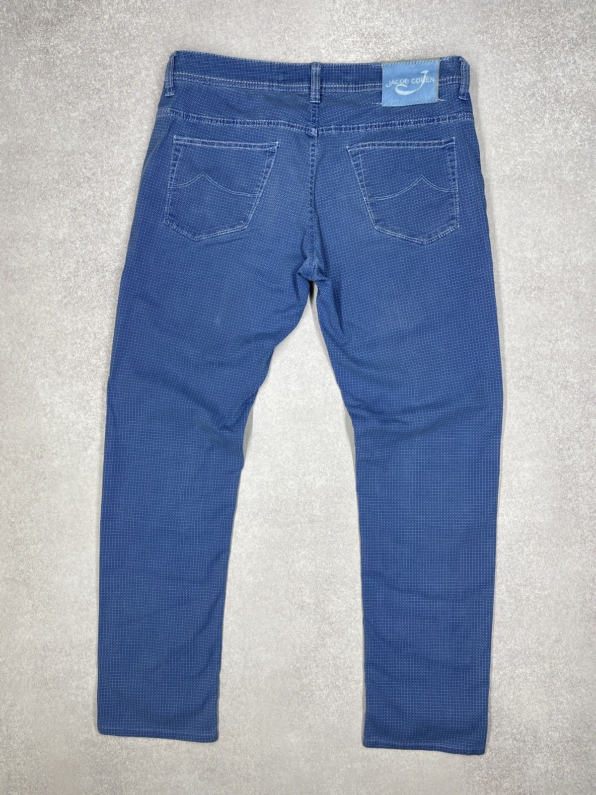 Jacob Cohen Vintage Jacob Cohen Rare Luxury Denim Pants Blue Italy Size US 34 / EU 50 - 2 Thumbnail